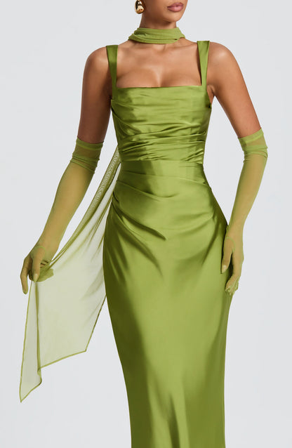 Aylah Scarf in Olive