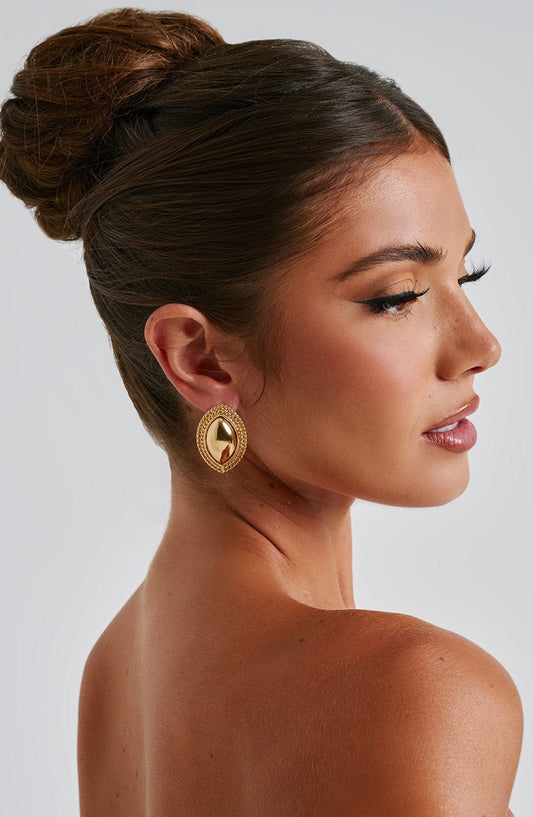 Azra Earrings in Gold