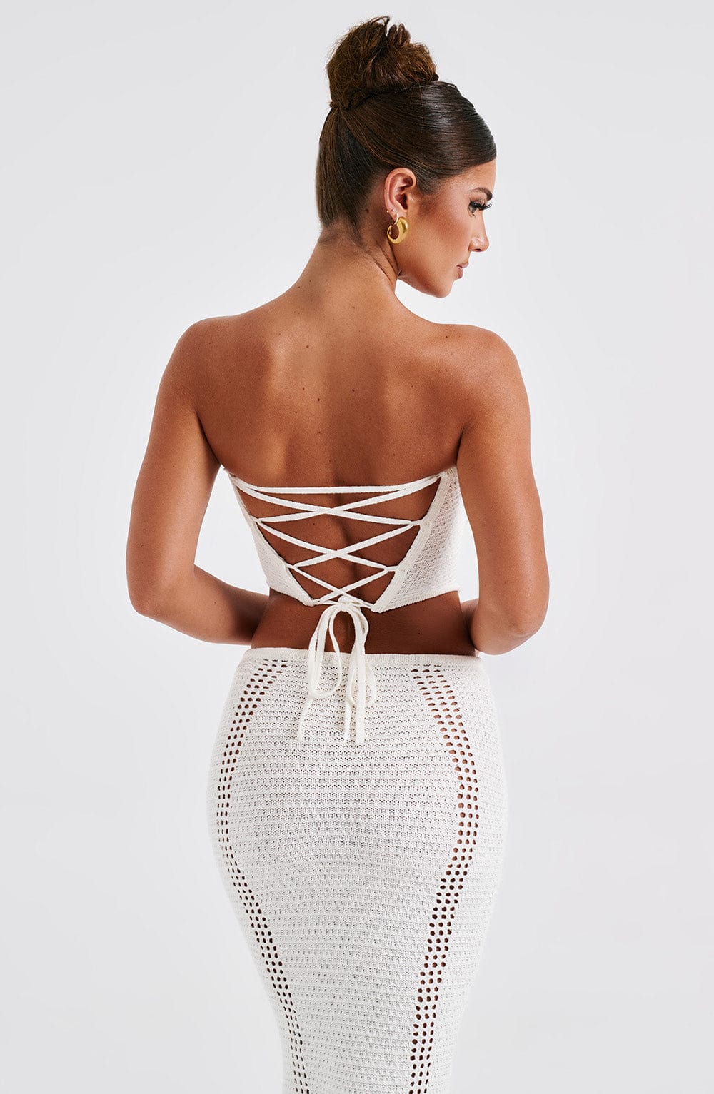Carly Corset in White