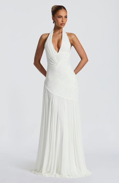 Covana Maxi Dress in Ivory