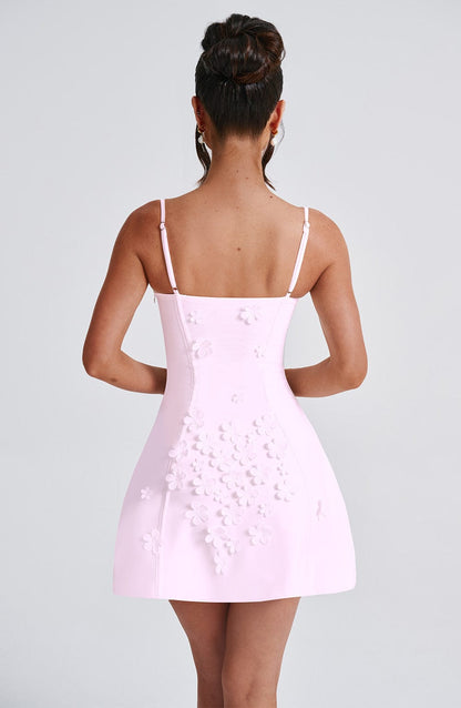 Dalisse Mini Dress in Blush