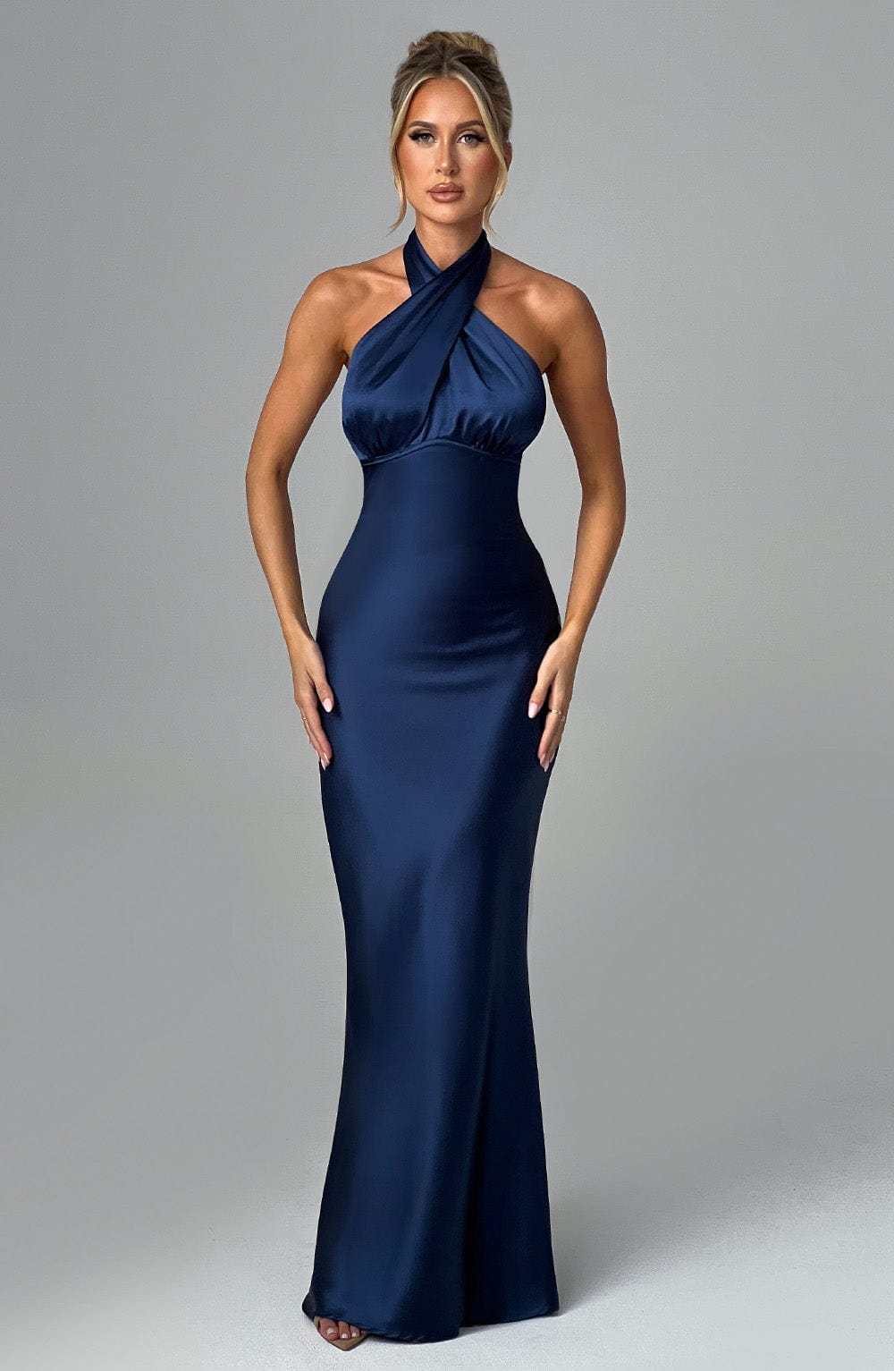 Dimitria Maxi Dress in Navy