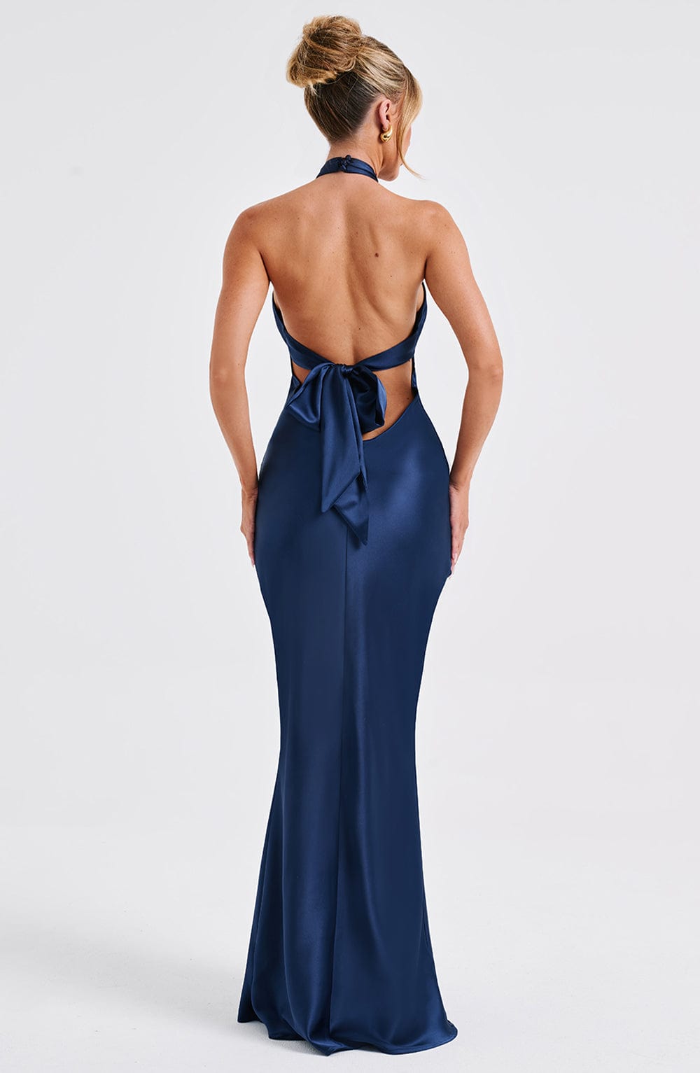 Dimitria Maxi Dress in Navy