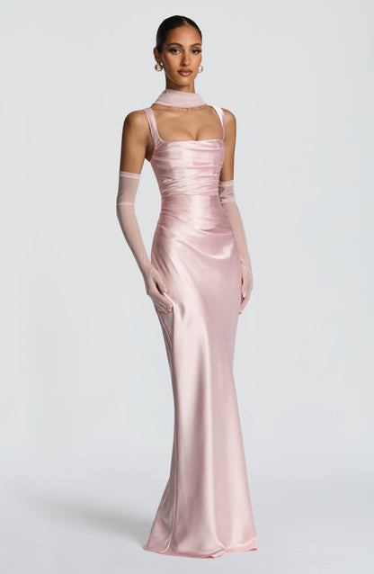 Elira Gloves in Blush
