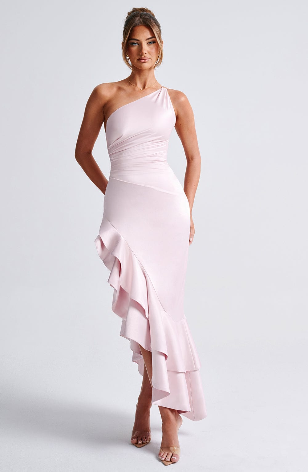 Esmeryn Maxi Dress in Blush