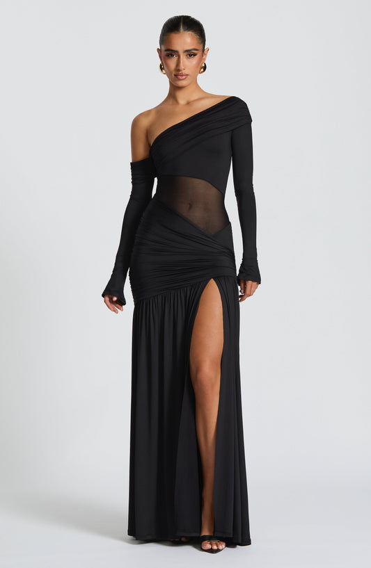 Ettania Maxi Dress in Black