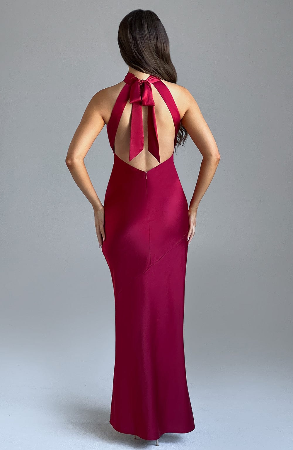 Ettara Maxi Dress in Wine
