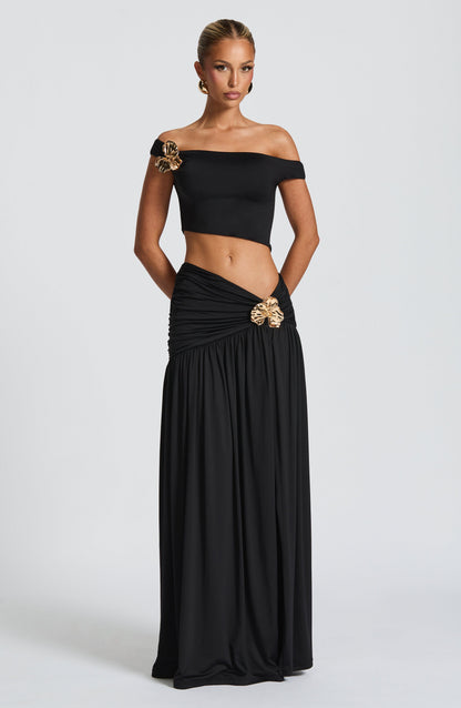 Evana Top in Black