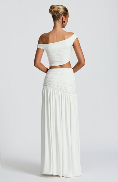 Evana Top in White