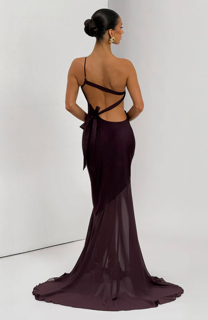 Fabelle Gown in Plum