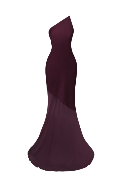 Fabelle Gown in Plum