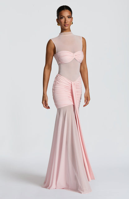 Faelyn Maxi Skirt in Blush