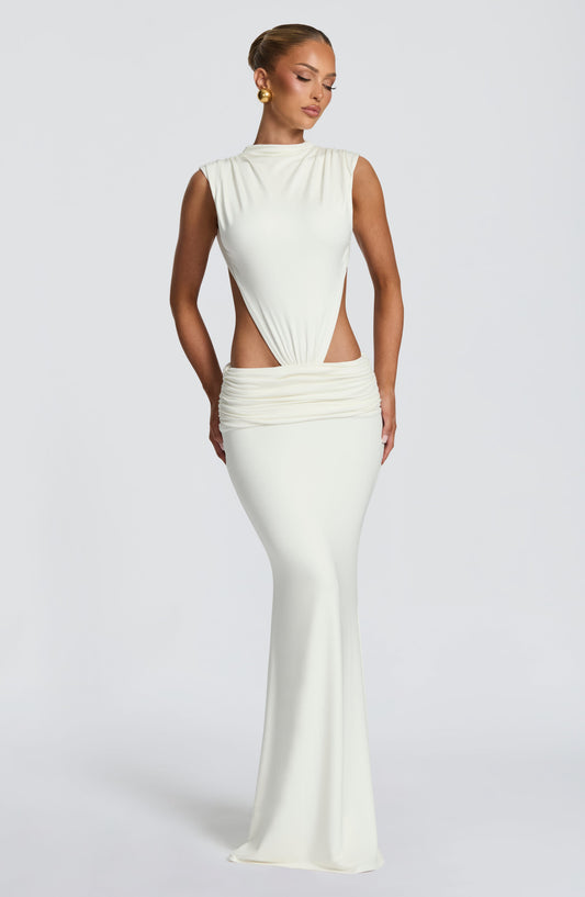 Fenwyn Maxi Dress in Ivory