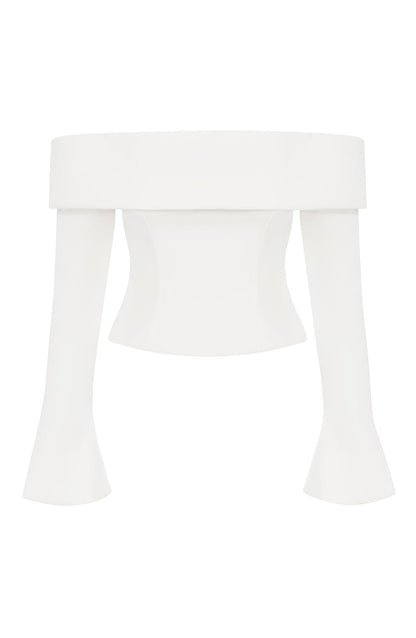 Genessa Top in Ivory