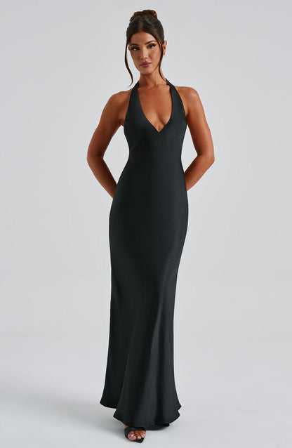 Halora Maxi Dress in Black