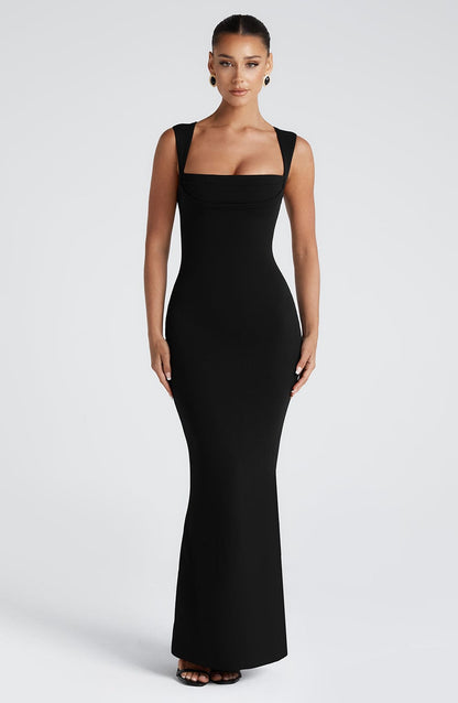 Helenya Maxi Dress in Black