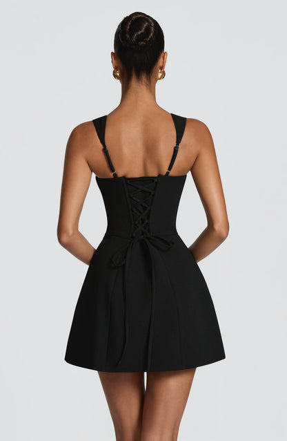 Ionna Mini Dress in Black