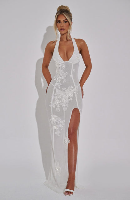 Jacquelina Maxi Dress in Ivory