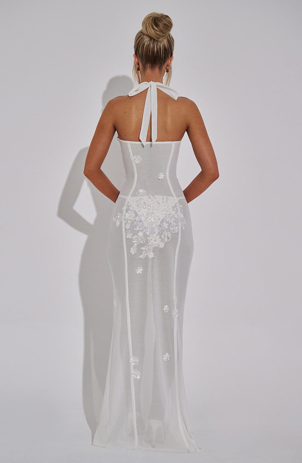 Jacquelina Maxi Dress in Ivory