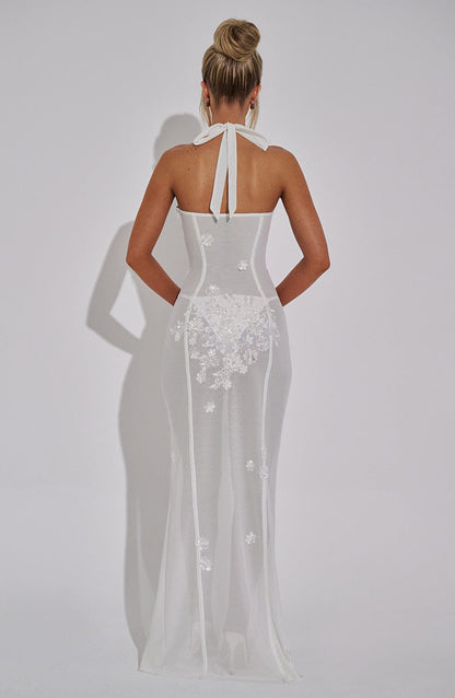 Jacquelina Maxi Dress in Ivory