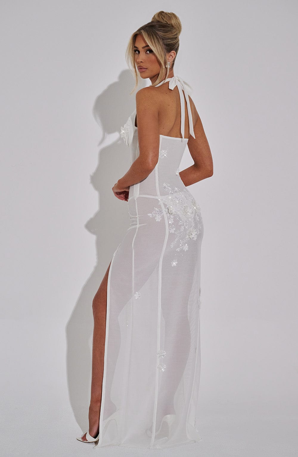 Jacquelina Maxi Dress in Ivory