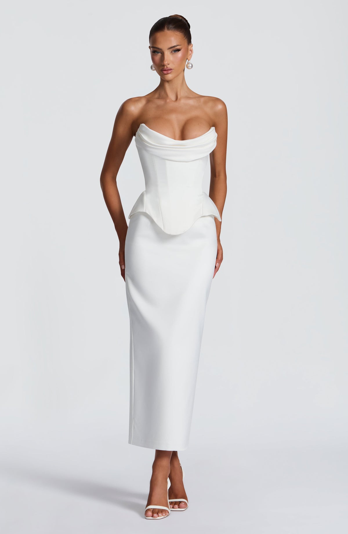 Jamira Corset in Ivory