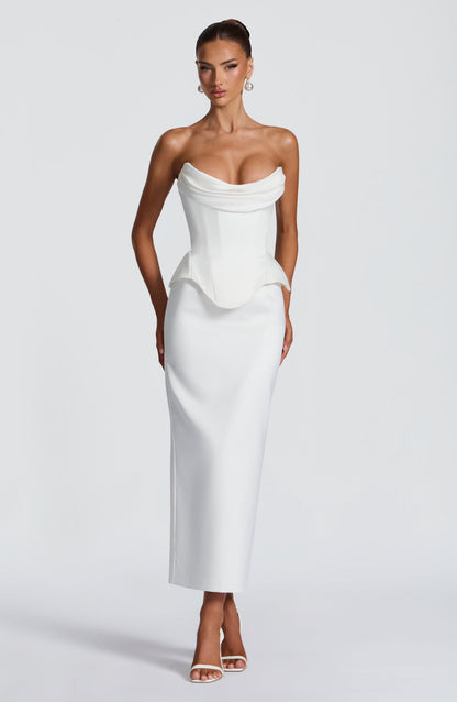 Jamira Corset in Ivory