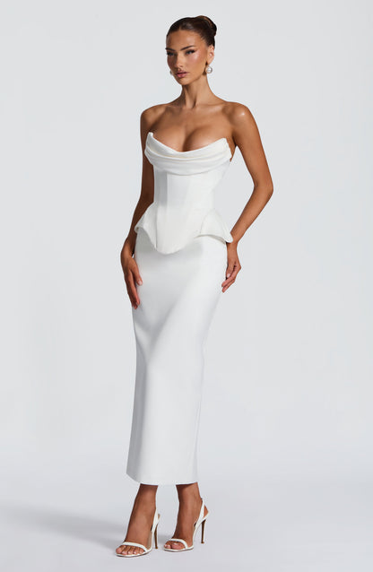 Jamira Corset in Ivory