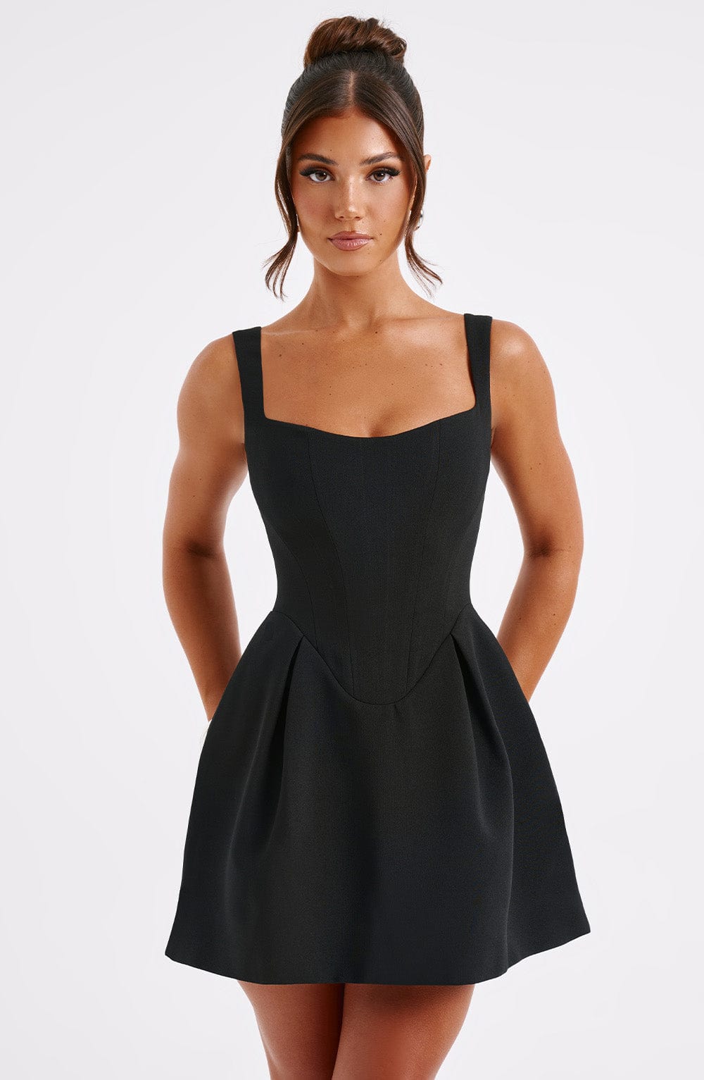 Janelia Mini Dress in Black