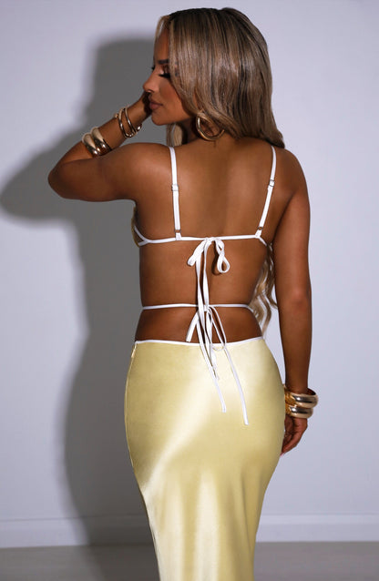 Jasmyra Top in Lemon