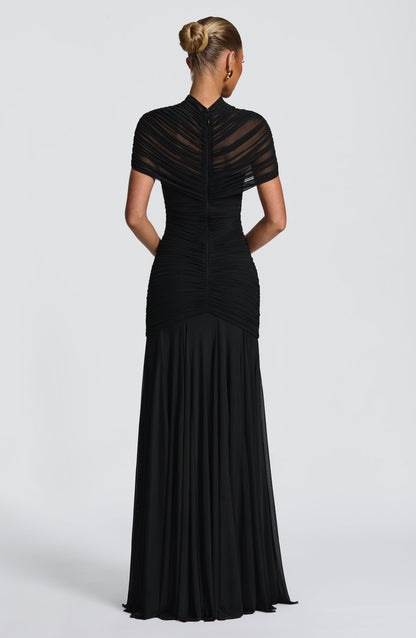 Jayla Maxi Dress in Black