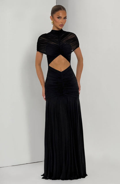 Jayla Maxi Dress in Black