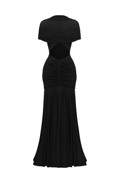 Jayla Maxi Dress in Black
