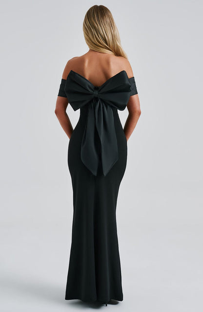 Joannah Maxi Dress in Black