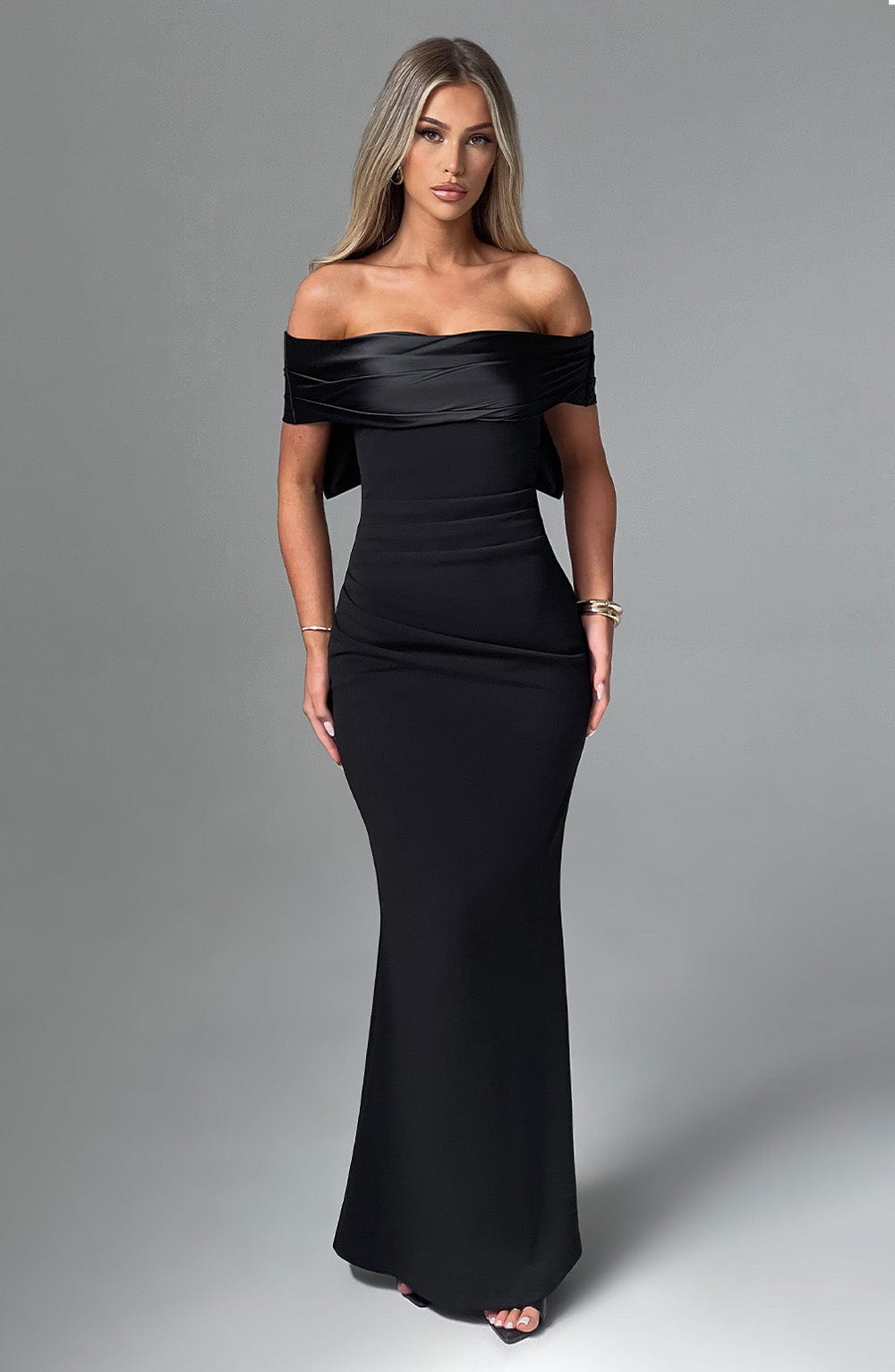 Joannah Maxi Dress in Black