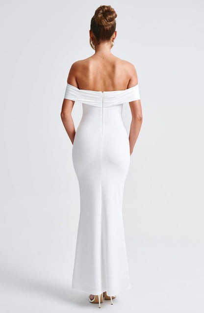 Joannah Maxi Dress in Ivory
