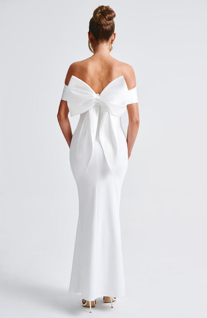 Joannah Maxi Dress in Ivory
