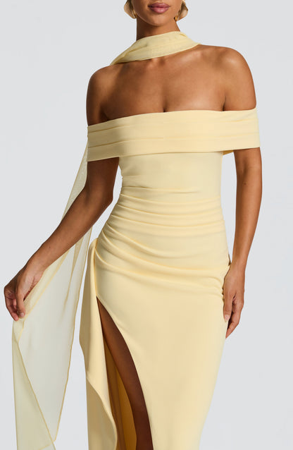 Jocelyn Maxi Dress in Lemon
