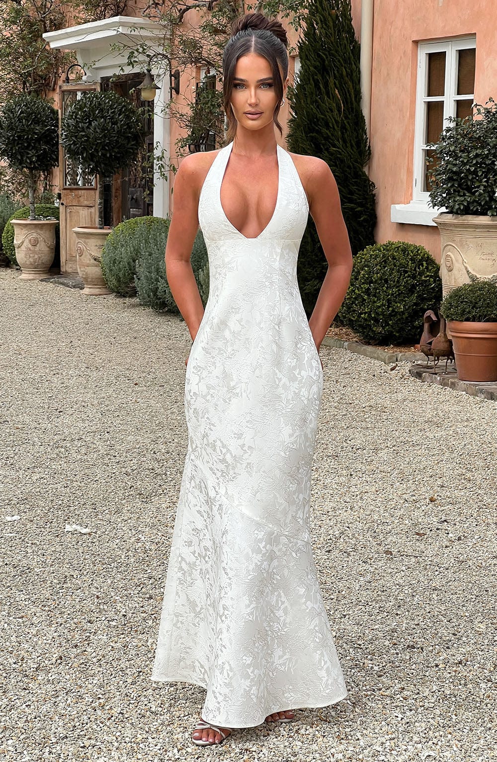 Josefina Maxi Dress in Ivory