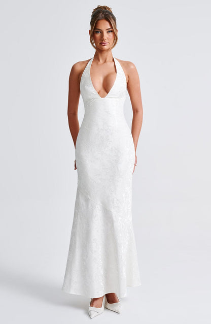 Josefina Maxi Dress in Ivory