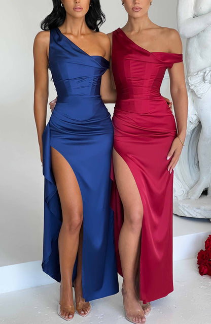 Julietta Maxi Dress in Wine