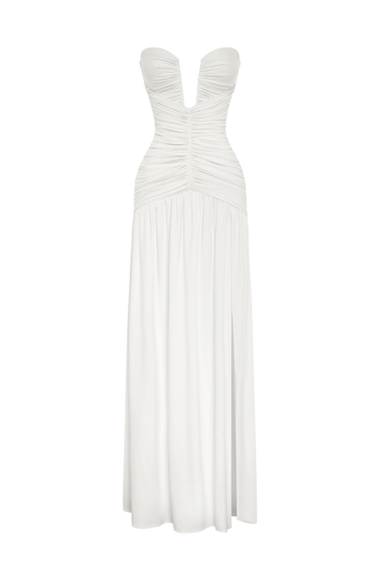 Junelle Maxi Dress in White