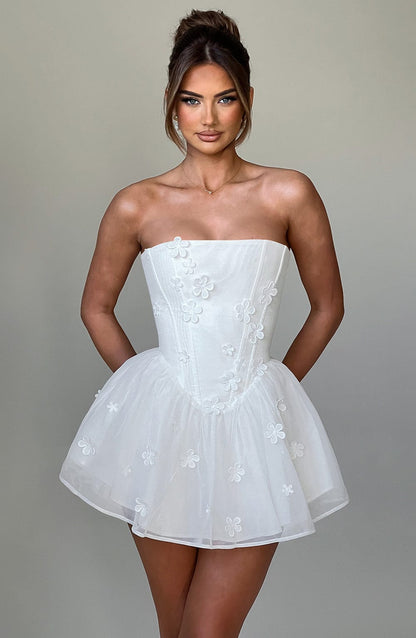 Justine Playsuit in Ivory