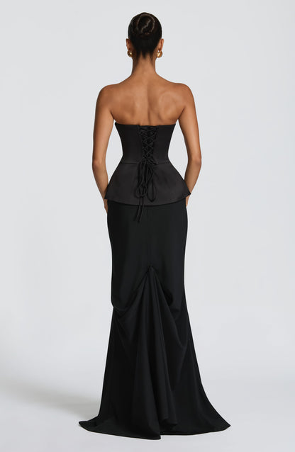 Kaiana Maxi Skirt in Black