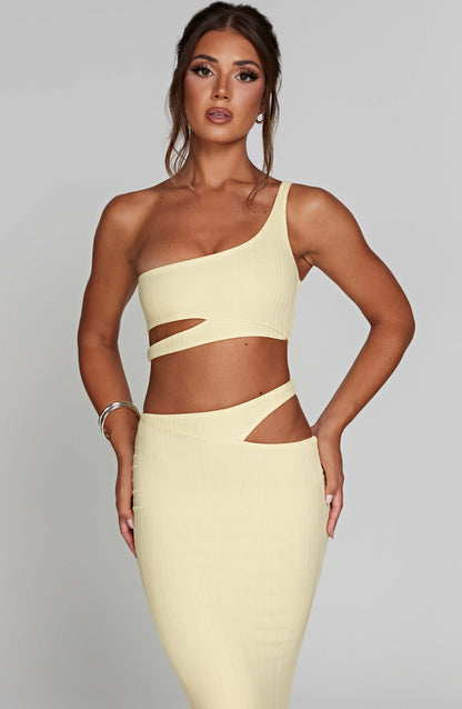 Kaira Top in Lemon