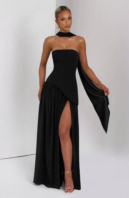 Maliyana Maxi Dress in Black