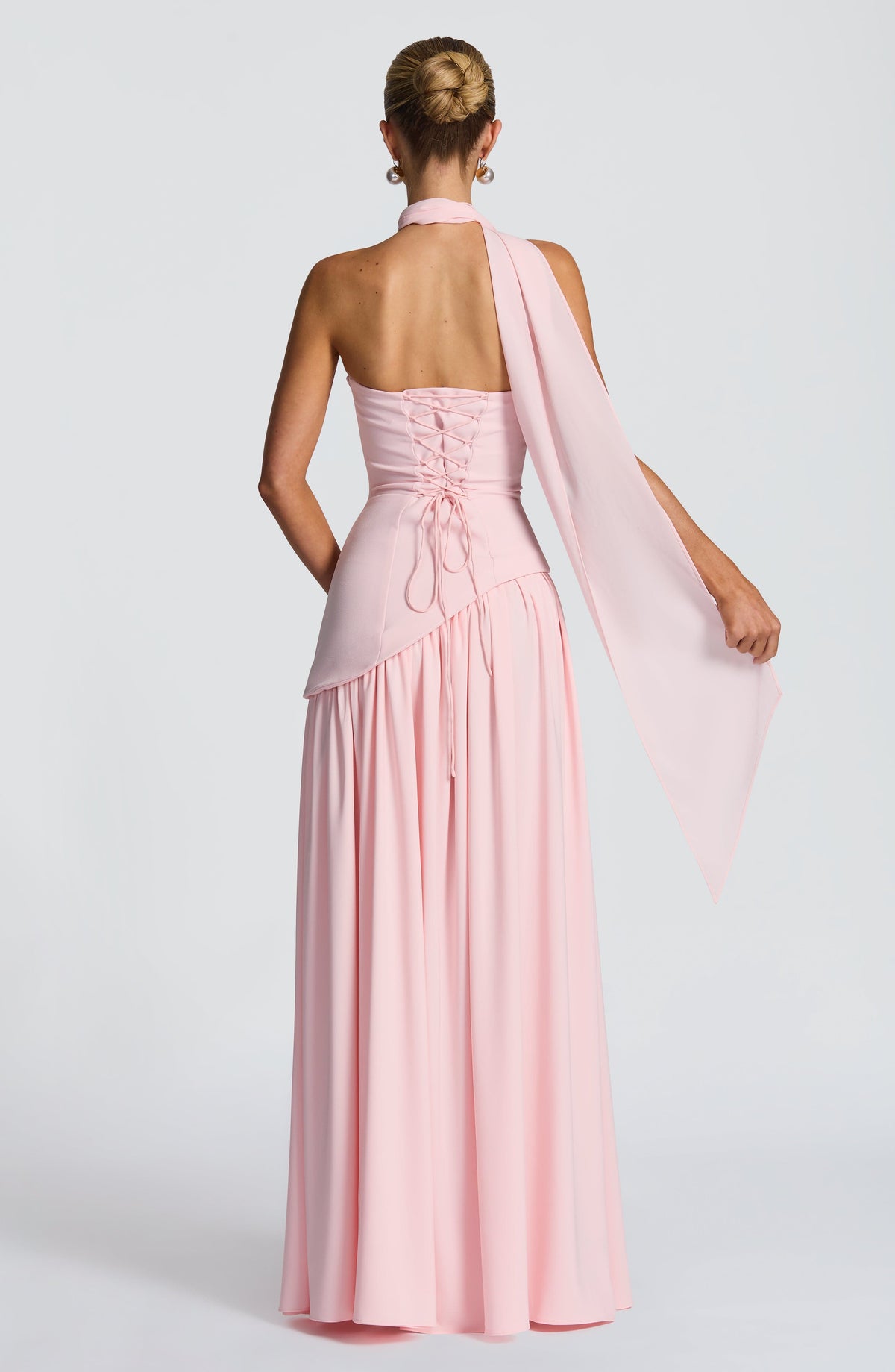 Maliyana Maxi Dress in Blush