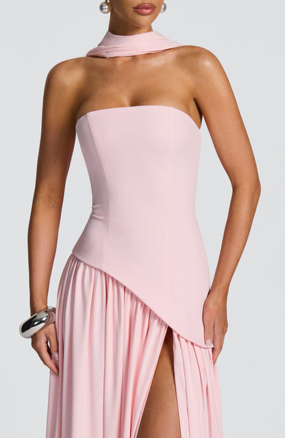 Maliyana Maxi Dress in Blush
