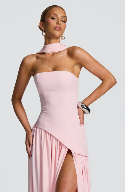 Maliyana Maxi Dress in Blush