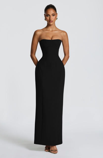 Manora Maxi Dress in Black